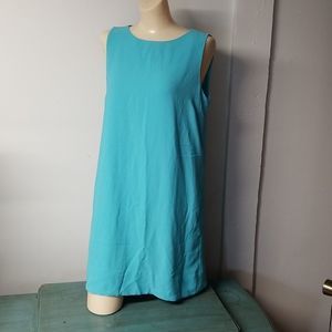 Oliva Moon Teal Dress tunic small